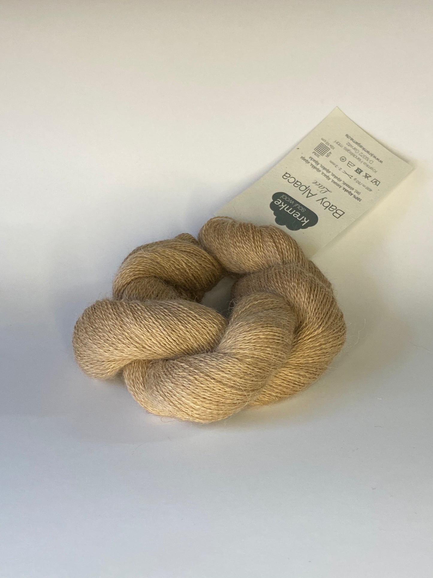 Baby alpaca lace