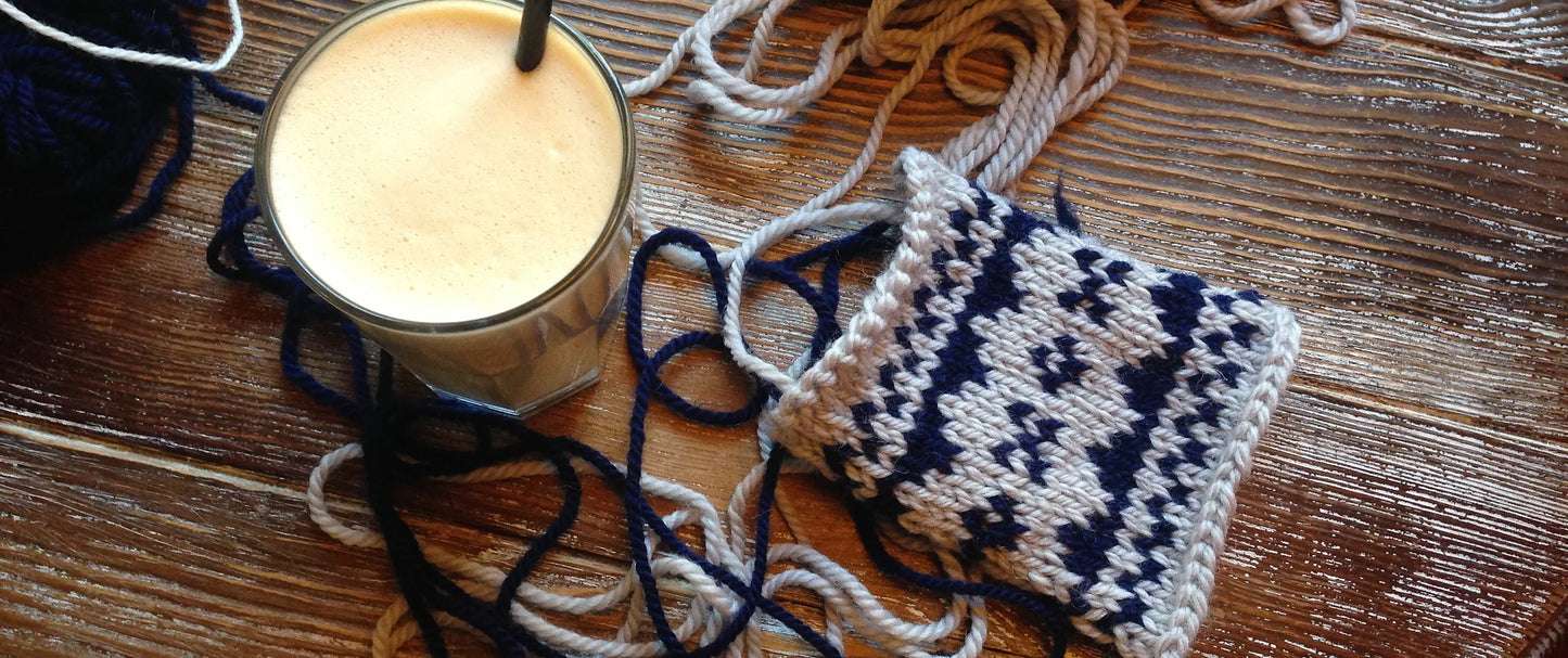 Strikkecafé 23/10 kl.18.30-20.30 Strik/hækling, hygge og snacks!