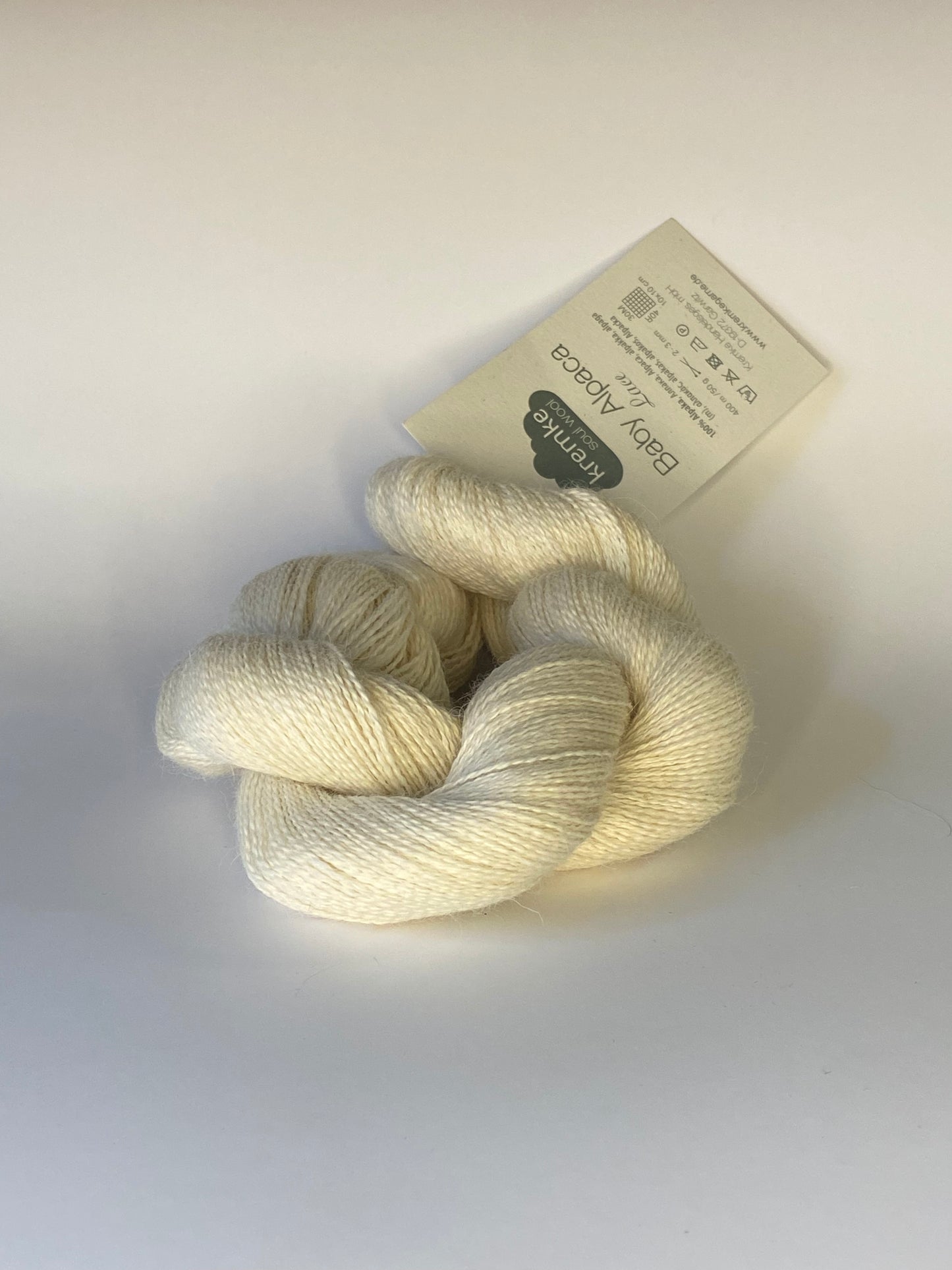 Baby alpaca lace