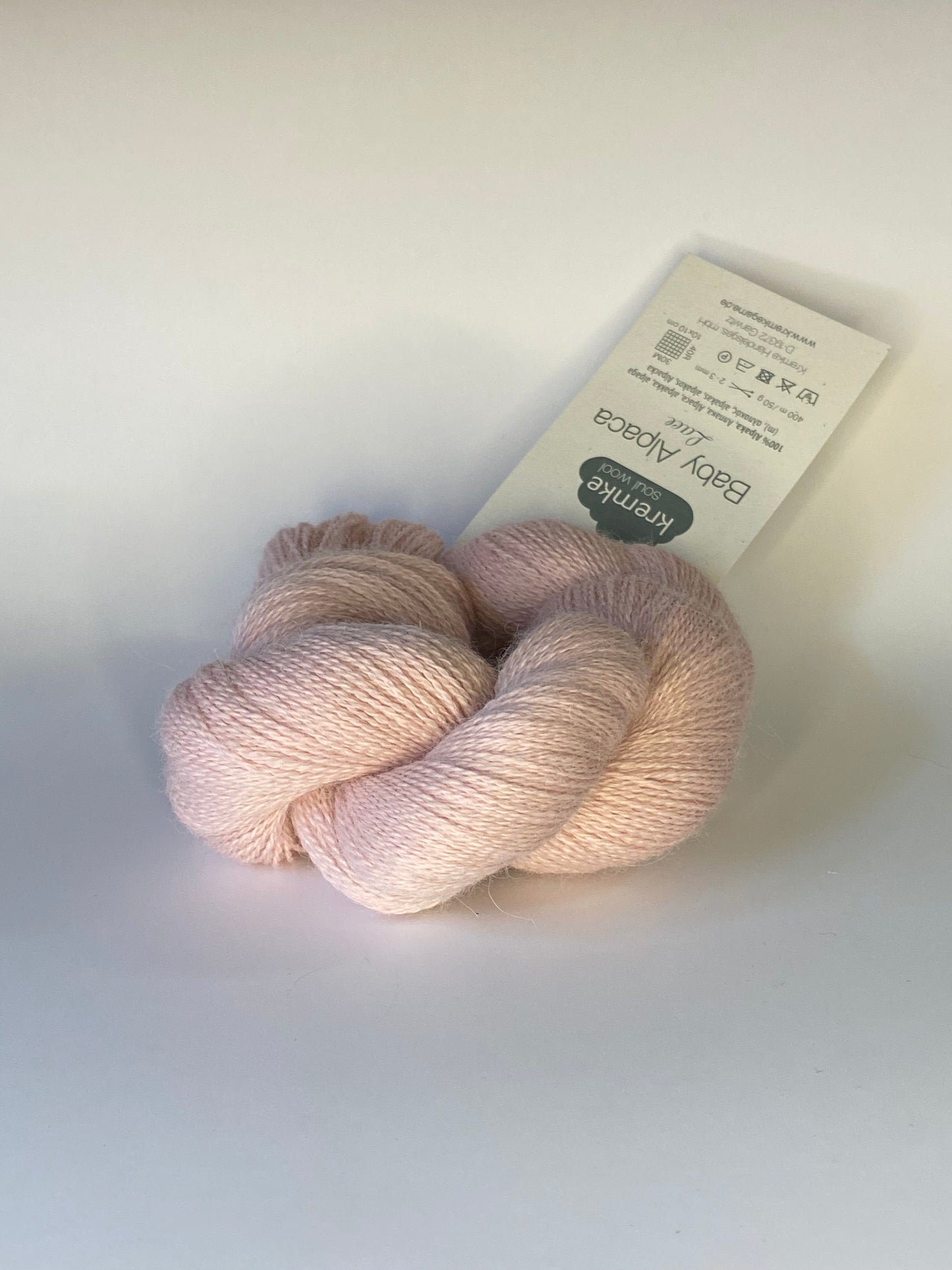 Baby alpaca lace